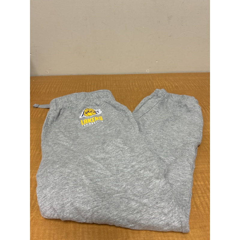 Bin88 ts LA Lakers youth XL 14 grey sweatpants