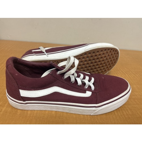 Bin88 ts Vans women’s 10 red/white shoes