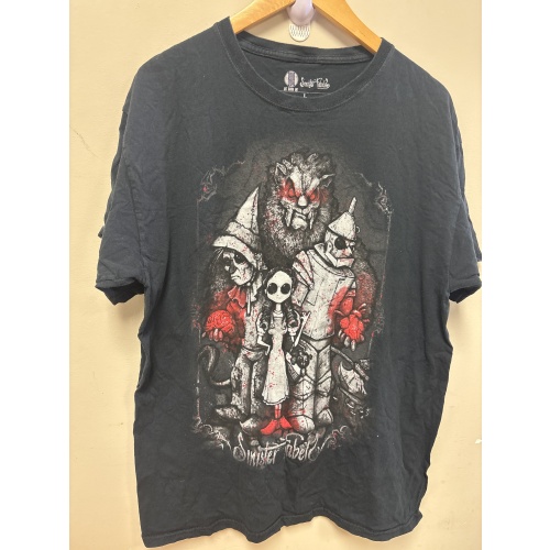 Bin88 ts Sinister Label men’s large black t shirt