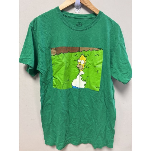 Bin88 ts The Simpsons men’s medium green t shirt