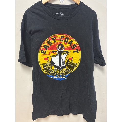 Bin15 ts East Coast Lifestyle men’s XL black t shirt