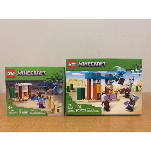 Bin42 ts New two Minecraft LEGO sets