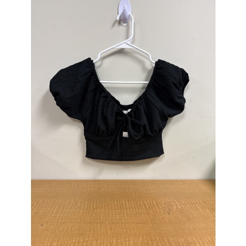 Bin59 SA black American eagle top size s