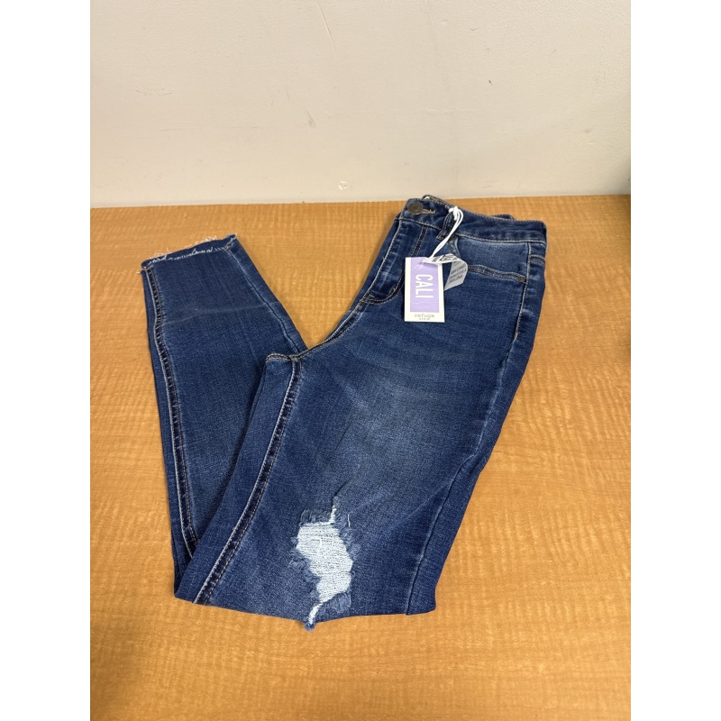 Bin59 SA blue cali refuge ripped jeans size 3