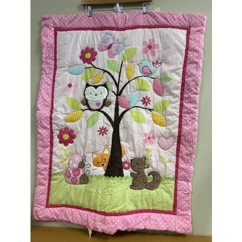 Bin35 SA pink baby quilt
